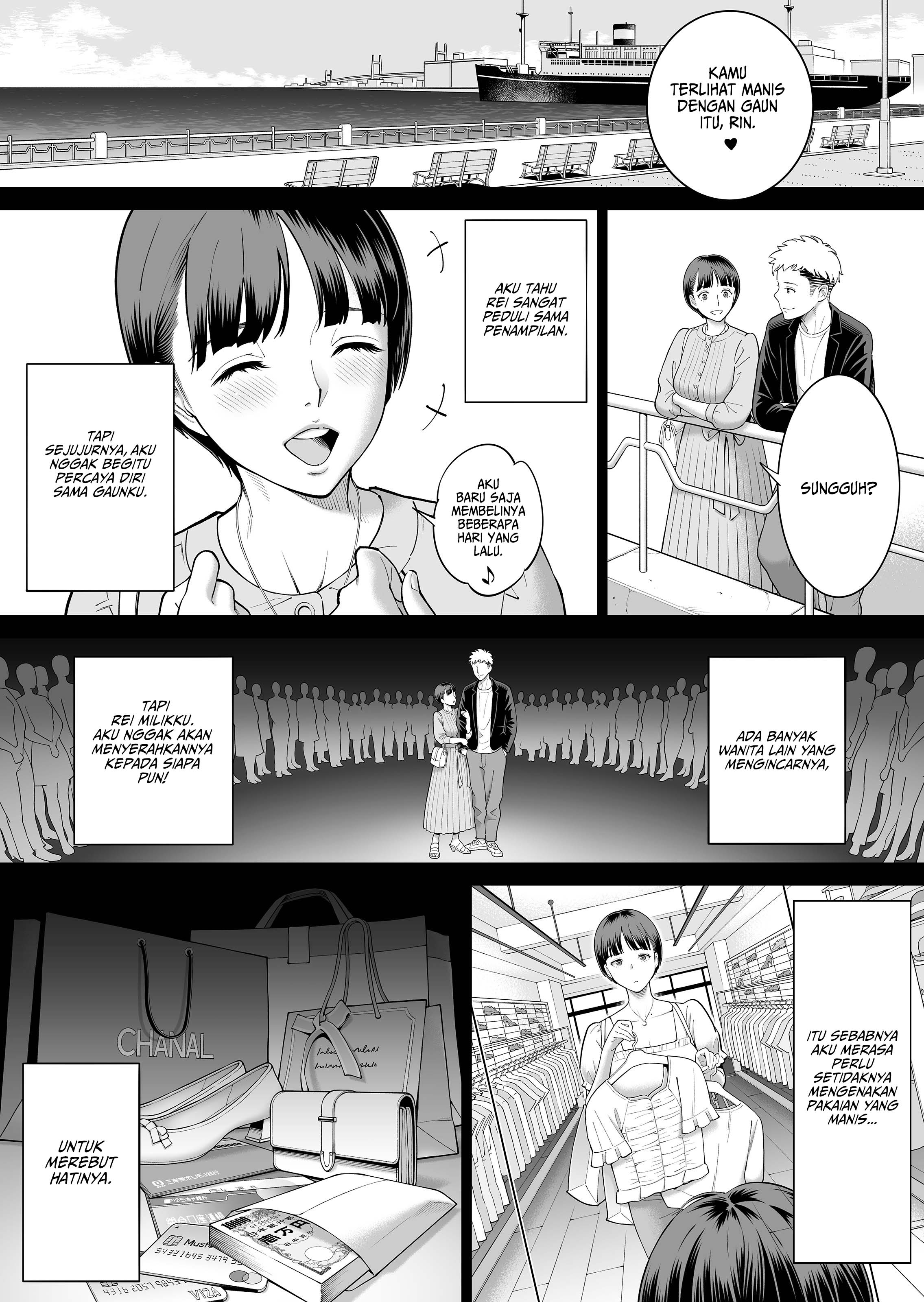 Every Girlfriend Has Her Secrets Chapter 1 end page 9