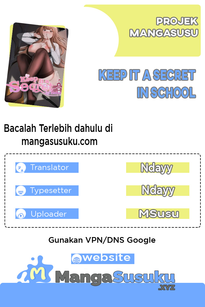 Keep It a Secret in School Chapter 2 page 0