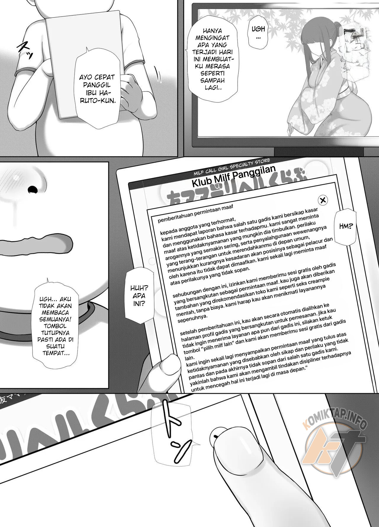 Tomo Mama DeliHeal Appli de Okkanai Kyouiku Mama mo H na Nikubenki ni Shichao Chapter 1 page 13